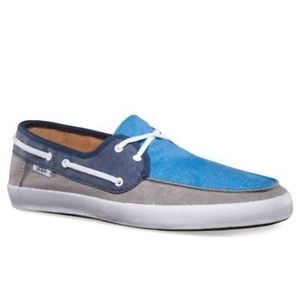 BNWT Vans Surf Chauffeur Washed Tri Tone Boat Shoe